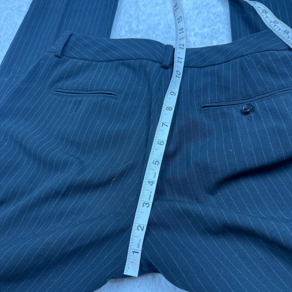 Zac & Rachel Women's Black Pinstripe Trousers - Picture 6 of 7